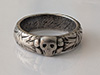 21.6.44 Totenkopfring of Hauptsturmfuhrer Max Hannes Eisele